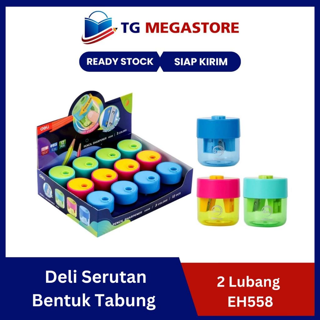 

Deli Serutan Bentuk Tabung 2 Lubang - EH558