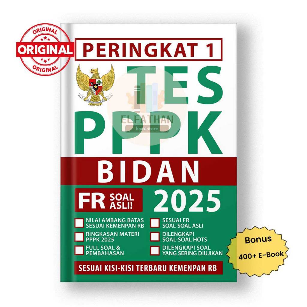 Buku PPPK Bidan 2025 Original