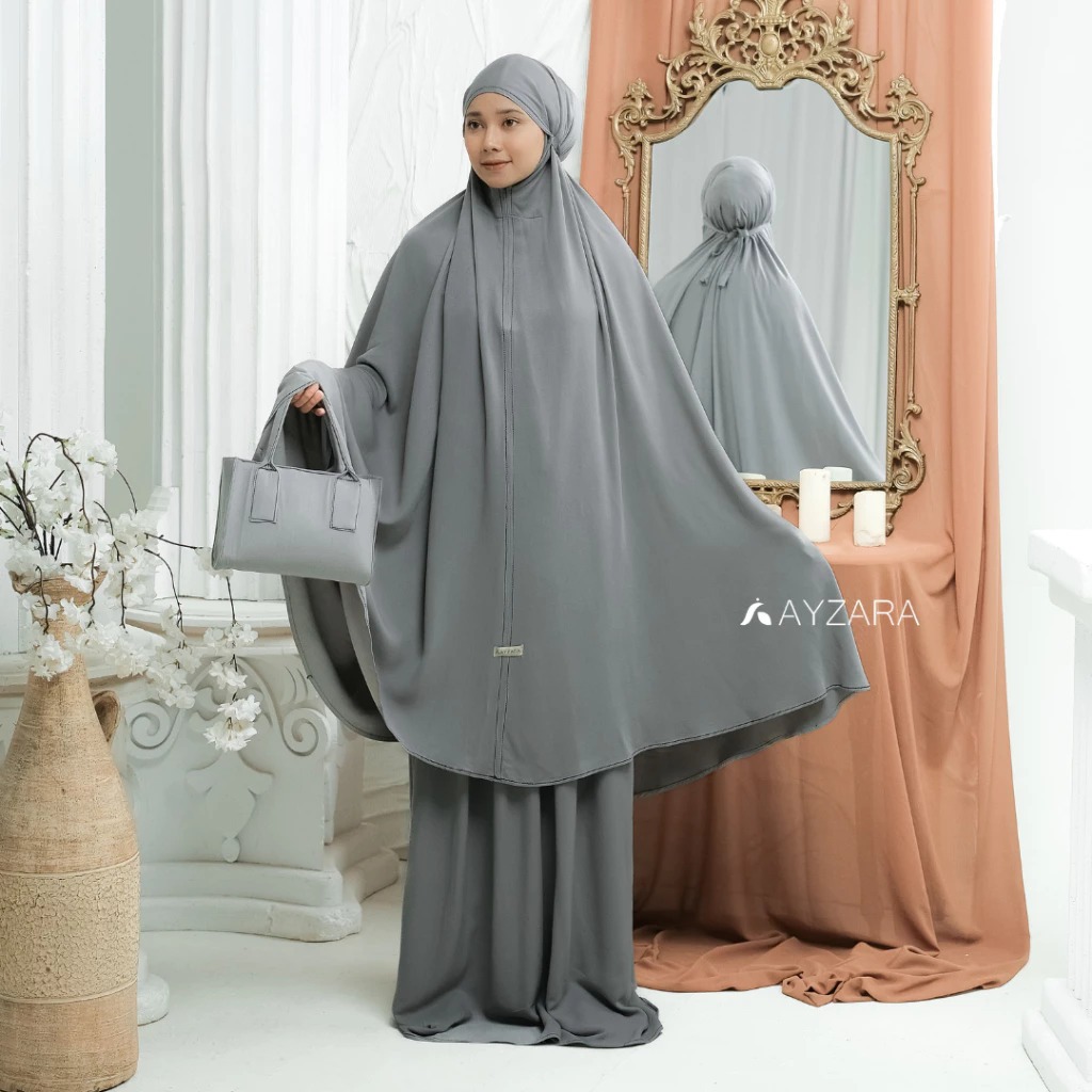 Mukena Daily Rayon Polos Alula By Ayzara