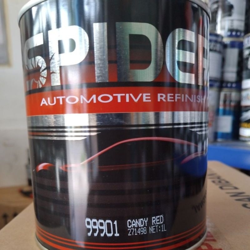 Cat pu Spider candy red 99901