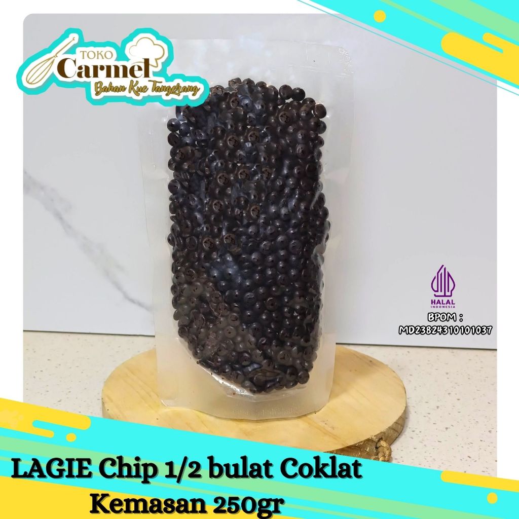 Lagie Coklat Chip 250gr - Choco Chip Bulat 2