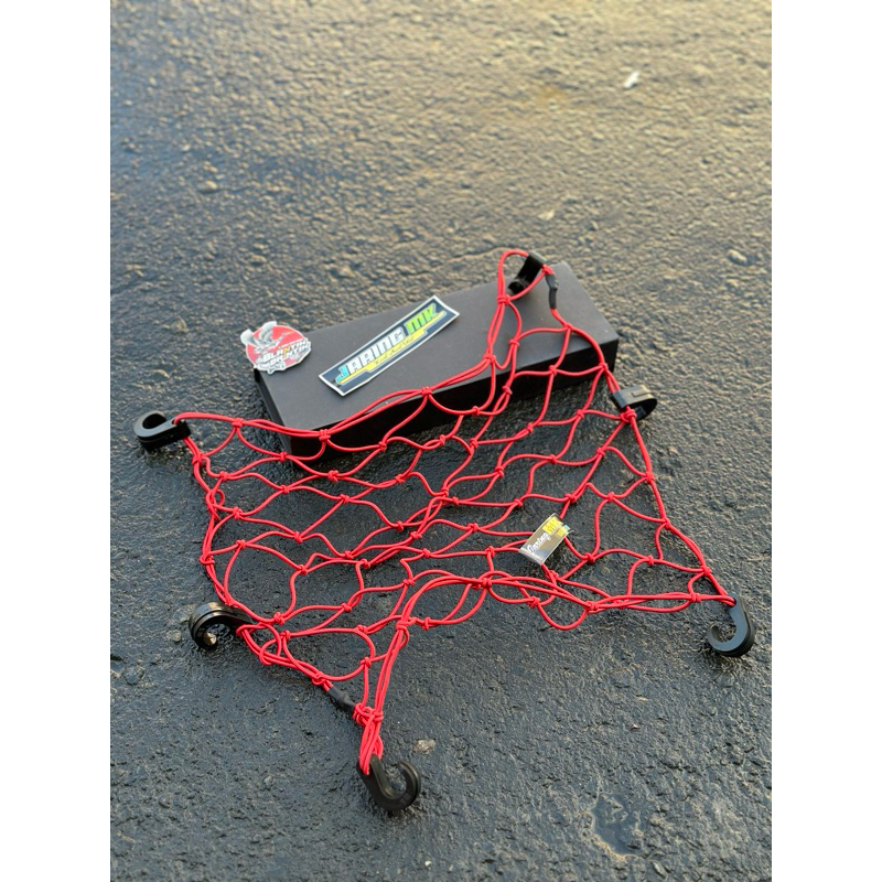 JARING MANTOL MERK MK MERAH JARING HELM JARING MOTOR CB GL100 JARING MOTOR JARING RAJUT MERK MK BAGU