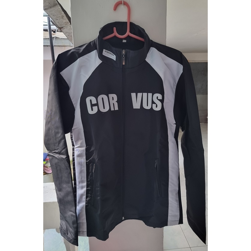 Jacket Motor Corvus Dohan Original Black White Size M