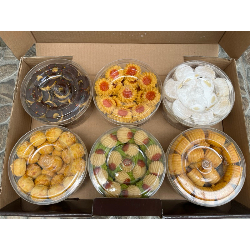 

(1Paket6Toples)KueKeringOriginalbySalwaRasa/Kukerlebaran/halalmui/kuemurah/kuelebaran/hamperslebaran/kuekering/kuelebaranmurah/kuelebaranmurah/kuelebaranenak/hamperskuker/hampersmurah