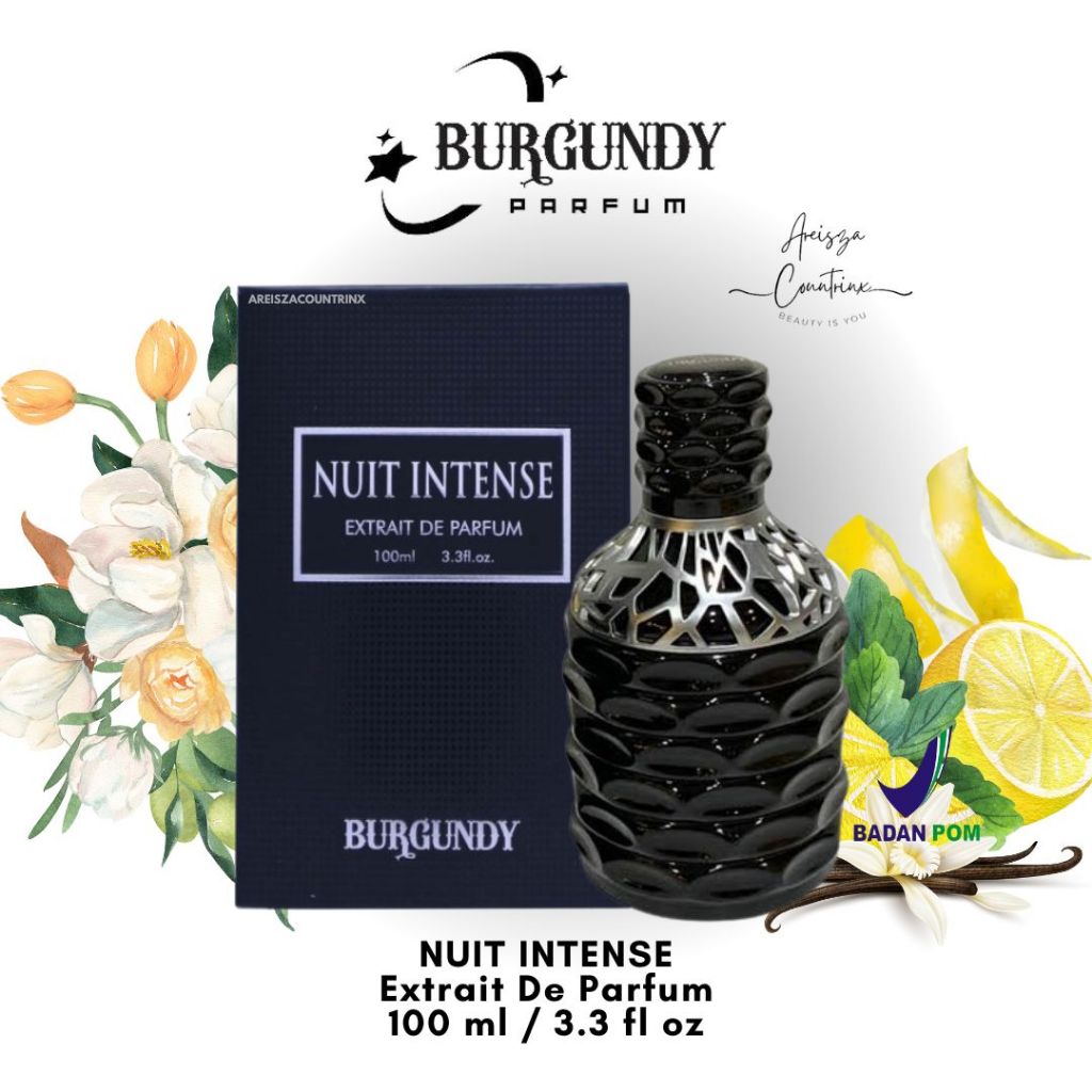 Burgundy NUIT INTENSE extrait de Parfum 100ml