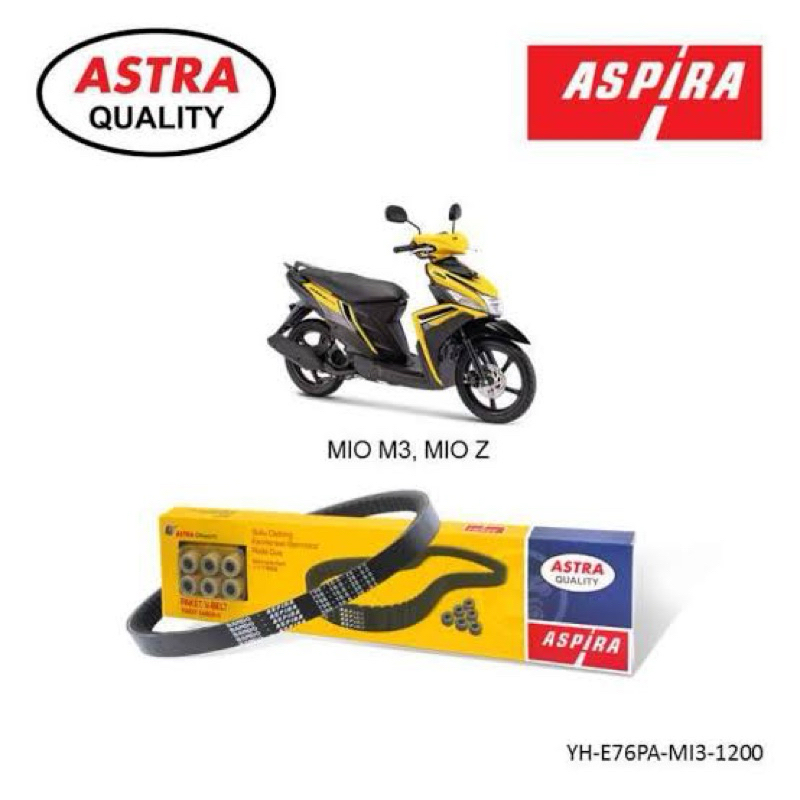 V-belt/vanbel motor YAMAHA MIO-M3,MIO 125CC merk ASPIRA