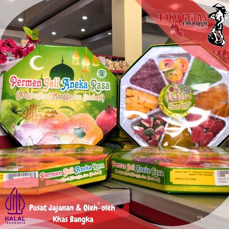 

Permen Aneka Rasa / Permen Jeli /Jelly Aneka Rasa 500 gram
