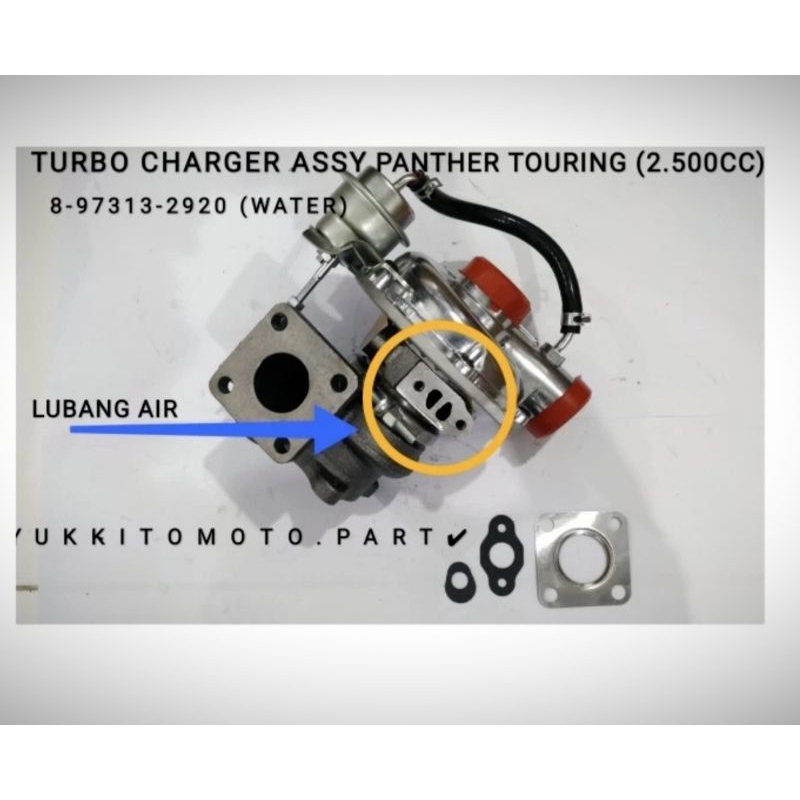 TURBO ASSY PANTHER LUBANG AIR TURBO CHARGER PANTHER 2.5 SELANG AIR TURBO ASSY PANTHER AIR