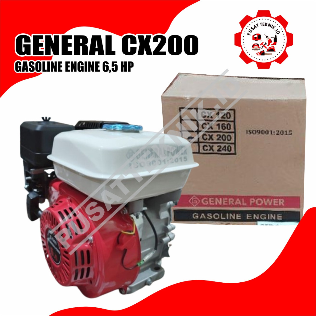 GX 200 GENERAL PURPOSE ENGINE MESIN PENGGERAK GENERAL GX 200 6.5 HP PUSAT TEKNIK ID