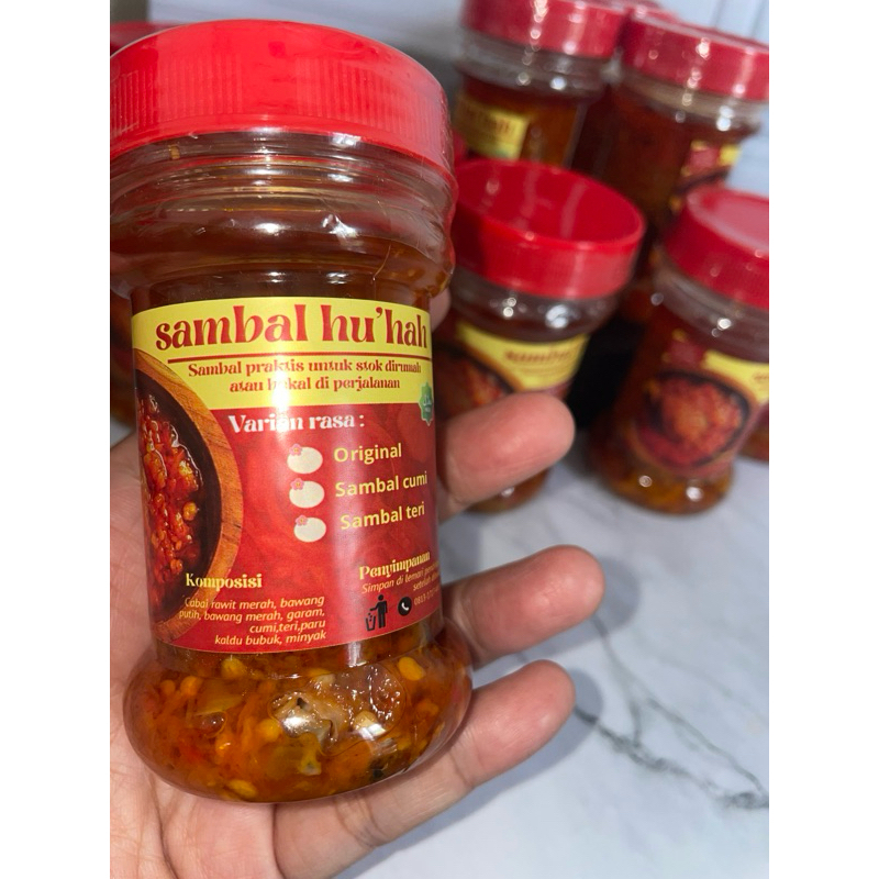 

sambal huhah botol