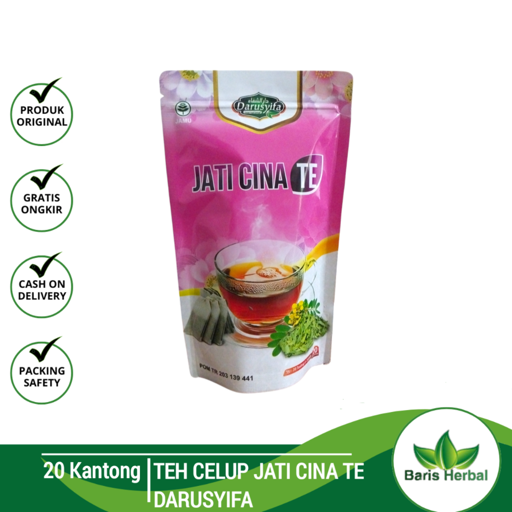 

Teh Celup Jati Cina Darusyifa Isi 20 ORIGINAL | Kemasan Baru Pouch