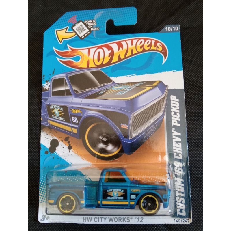 HOT WHEELS CUSTOM '69 CHEVY PICKUP