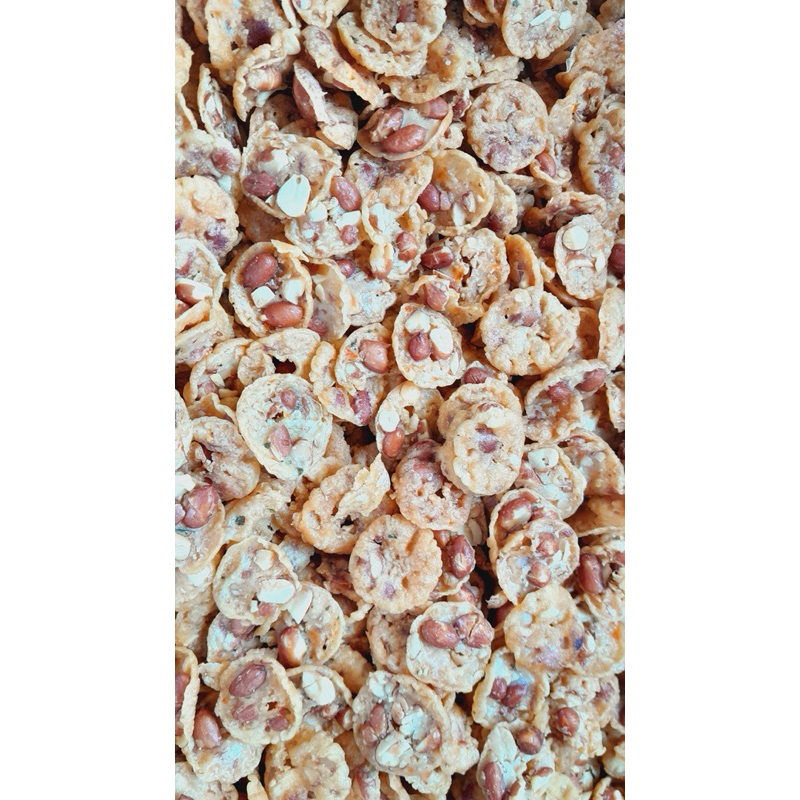 

Peyek Koin Renyah toples 1000m isi padat kurang lebih 500gram