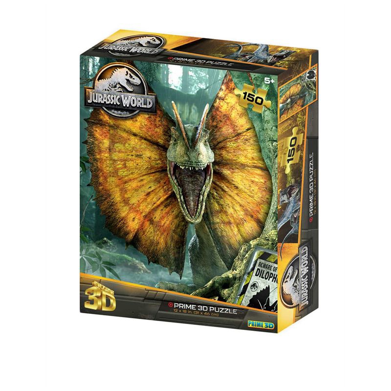 Prime 3D Puzzle Jurassic World - Dilophosaurus 150 Pcs Jigsaw Puzzle