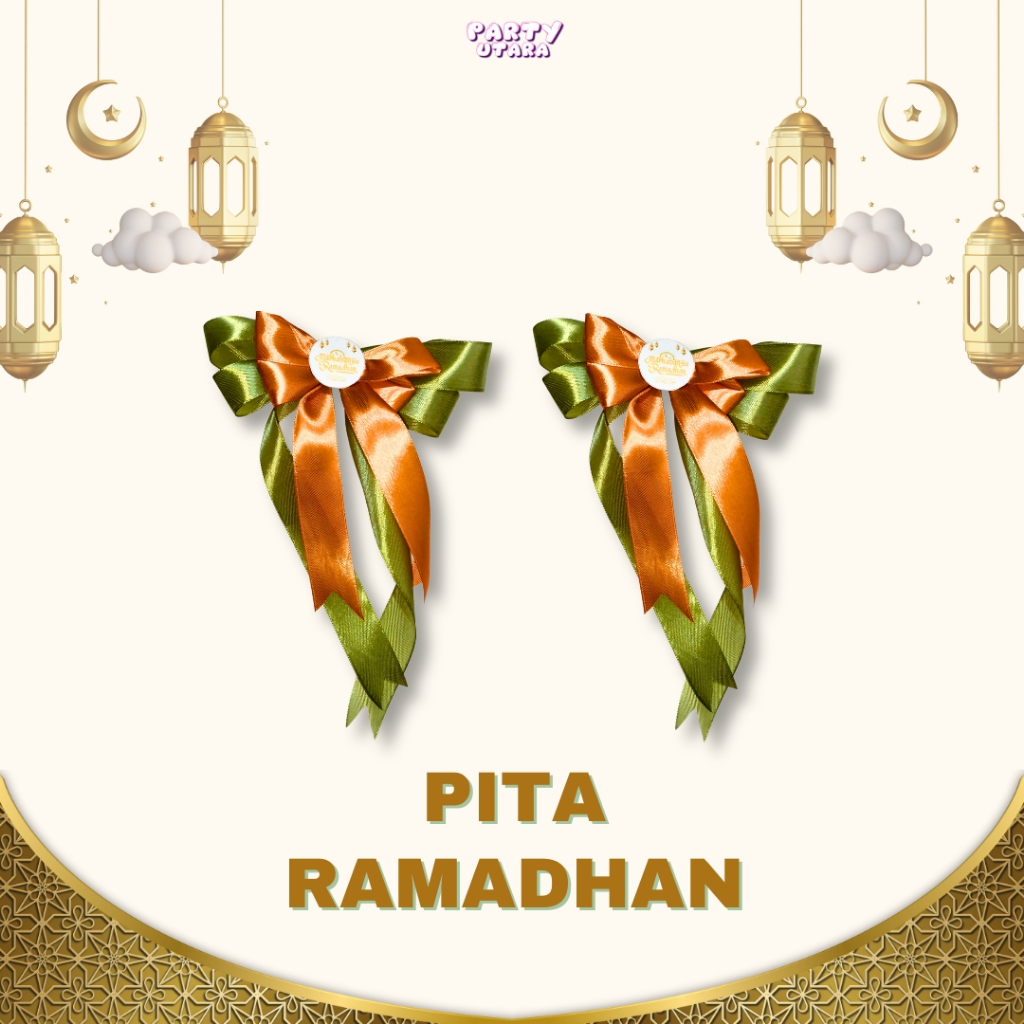 

PITA TEMA RAMADHAN/PER PCS/DEKORASI PARCEL/DEKORASI HARI RAYA/RAMADHAN