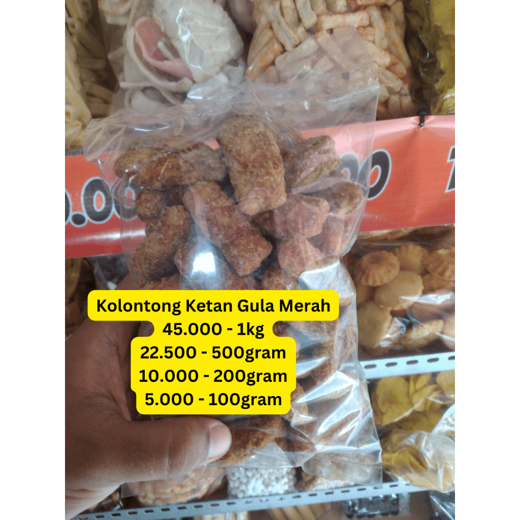 

Kolontong Ketan Gula Merah - Camilan Ngonah Snacks