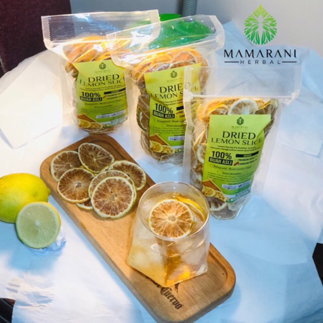 

Dried Lemon Slices 50gram Kualitas A / Lemon kering mamarani herbal