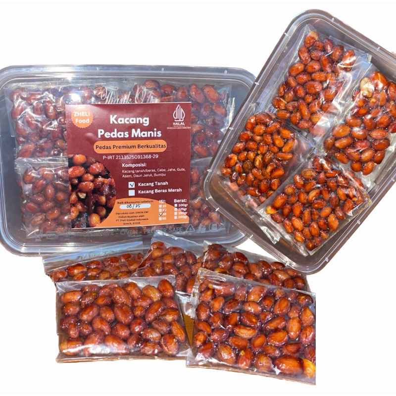 

Kacang Tanah Pedas Manis Box isi 30pcs @15gr