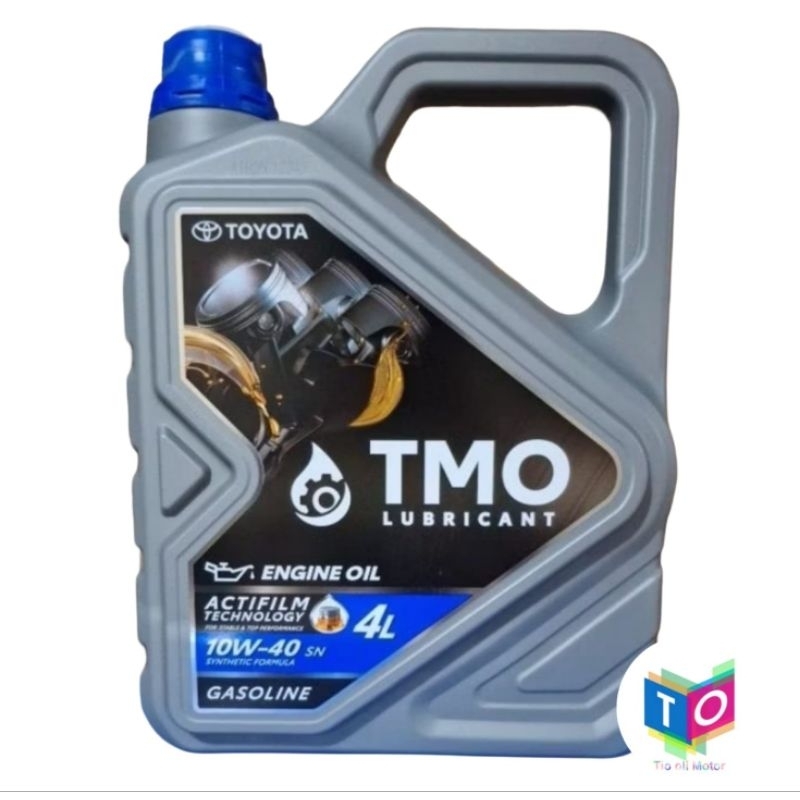 Oli TMO (Toyota Motor Oil) 10W-40 SN 4Liter Oli Toyota TMO