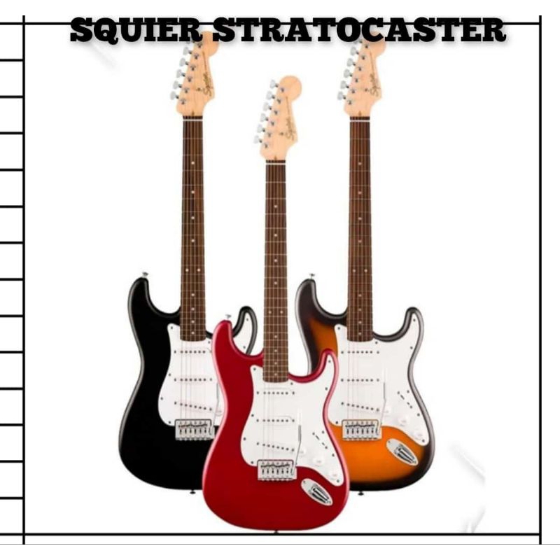 GITAR ELEKTRIK FENDER SQUIER DEBUT STRATOCASTER