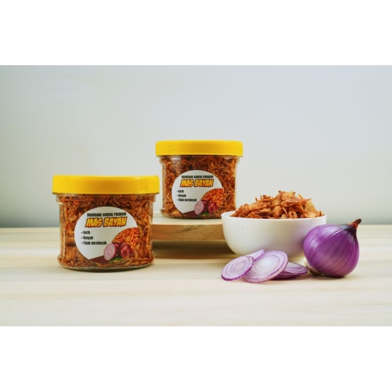 

Brambang Goreng Pak Bayan 150 gram Renyah Gurih Bikin Ketagihan