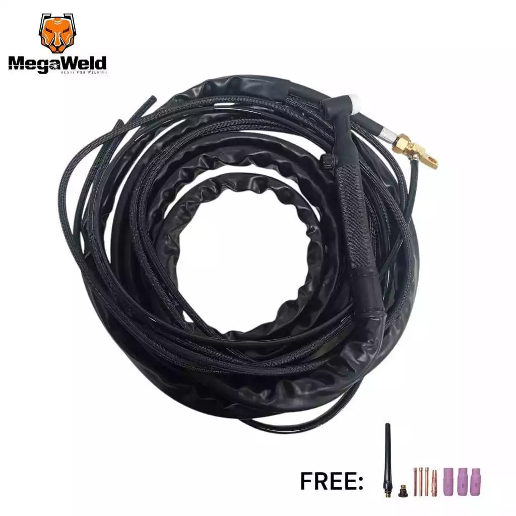 Paket Tang Las Manual Putar WP17 WP18V / Stang Las Tig Torch Regulator Argon WP 17 WP 18V TIG Argon 