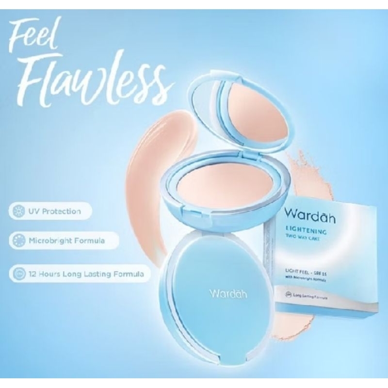 Bedak Wardah Ligtening TWC spf 15 NATURAL ( NON DUS )