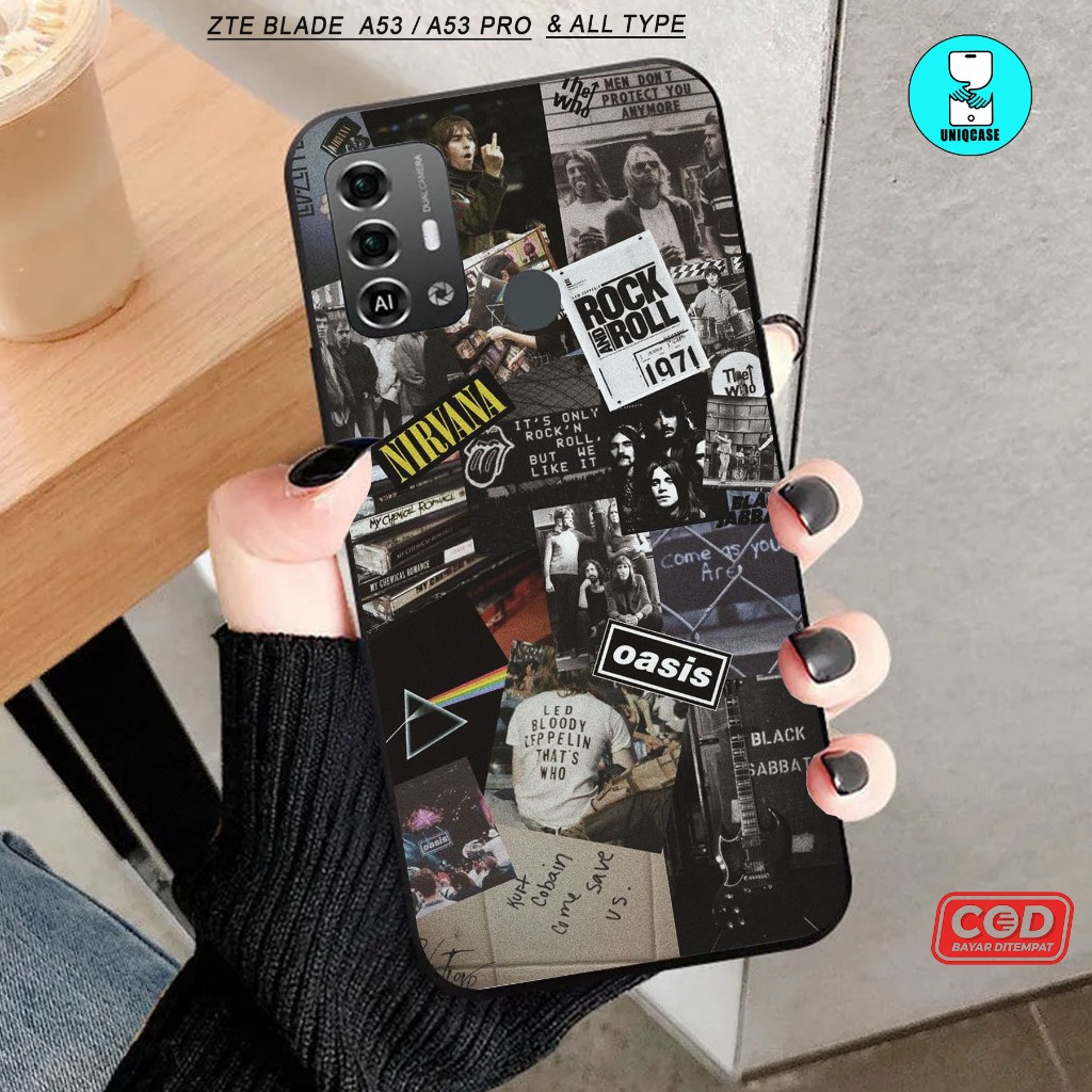 UNIQCASE SOFTCASE ZTE BLADE A53 / ZTE BLADE A53 PRO dan ALL TYPE SMARTPHONE & ANDROID Bisa request t