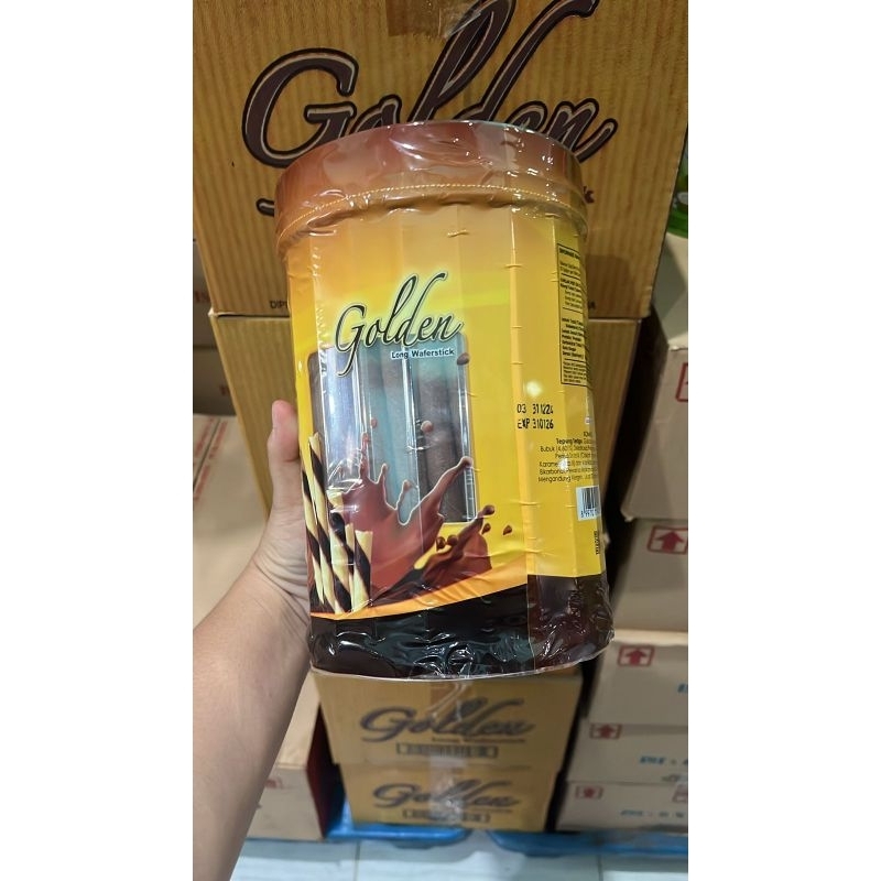 

Golden long waferstick