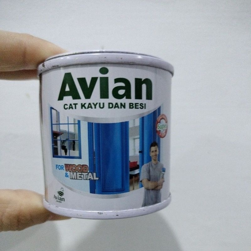 CAT KAYU DAN BESI AVIAN SUPER WHITE 100 CC