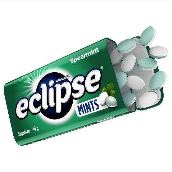 

RB ECLIPSE SUGAR FREE MINTS CANDY TIN 40 GR PERMEN MINT PRODUCT OF AUSTRALIA