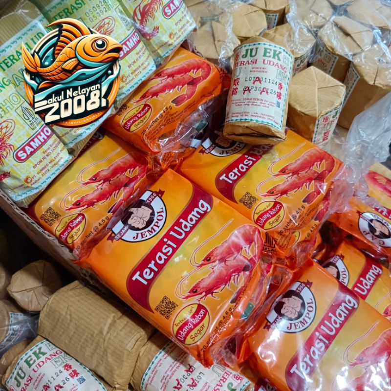 

TERASI UDANG | Terbuat dari udang rebon segar