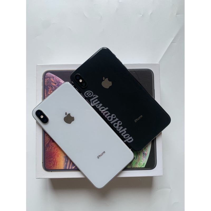 IP Xs Max 64GB/256GB Fullset Second Like New 100% Original Ex Internasional