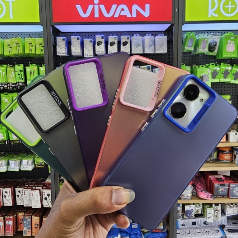 CASE IMD VIVO Y03 / Y18 / Y02 / Y17S / Y27 4G / Y28 CASE IMD COLOR PLATE HOLOGRAM HARDCASE PREMIUM