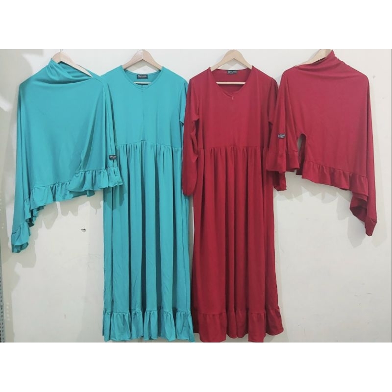 gamis anak gamis couple gamis anak jersey premium gamis lova kakay kids