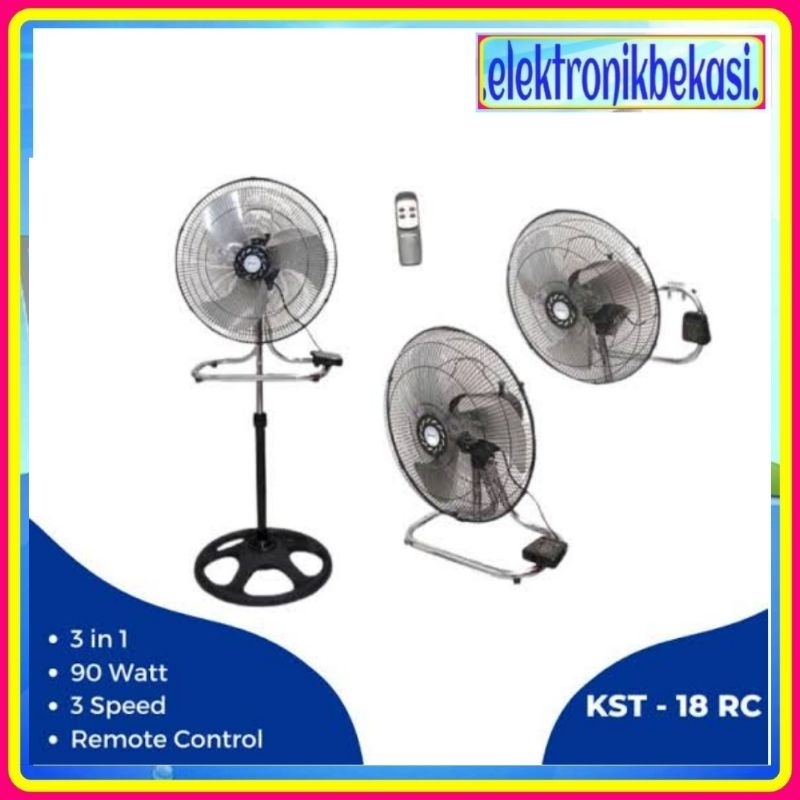 STAND FAN MIYAKO 18 RC / KIPAS ANGIN BERDIRI MIYAKO 18 RC / STAND FAN MIYAKO 3IN1 18 INCH / KIPAS AN