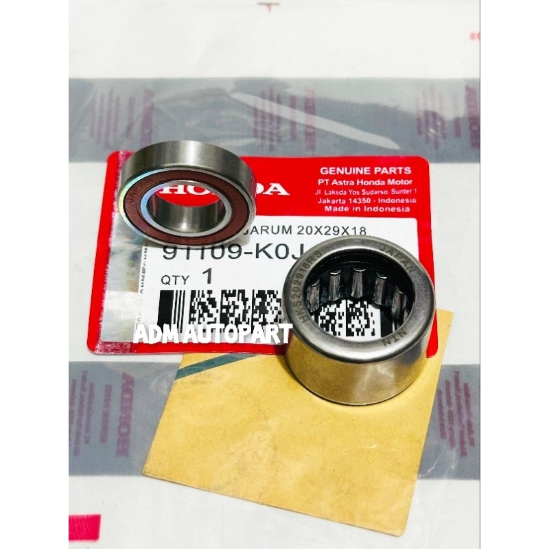 Bearing laher Pulley Plus bearing bambu KOJ Genio 2020, Beat street New Led 2020, Beat deluxe 2020, 