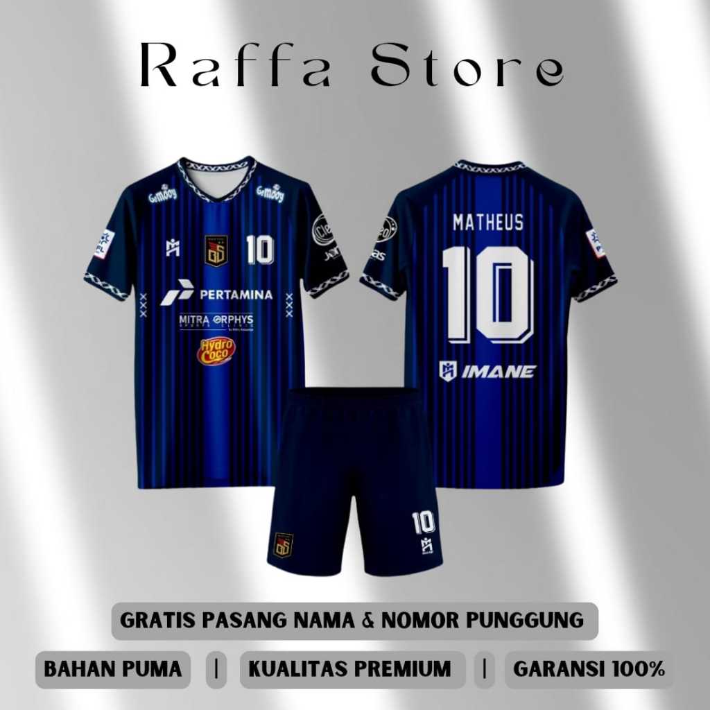 Jersey Futsal Blacksteel Home Terbaru 2025
