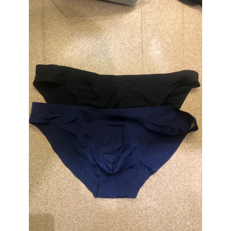 Celana Dalam Pria Men Import Sexy Seamless Lycra Branded Segitiga Boxer Brief Thong String