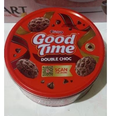 

Good Time Cookies Double Choc 149 Gram Free Bubble Wrap