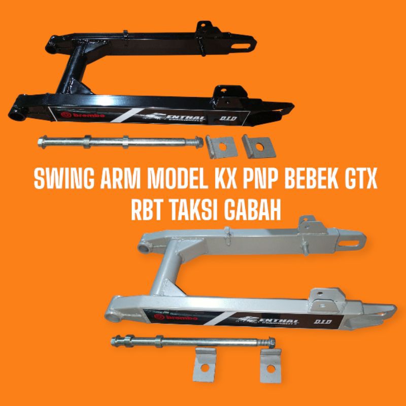 Swing Arm Gastrack Model KX PNP BEBEK GTX Honda BLADE REVO SUPRA KARISMA VEGA JUPITER CUSTOM