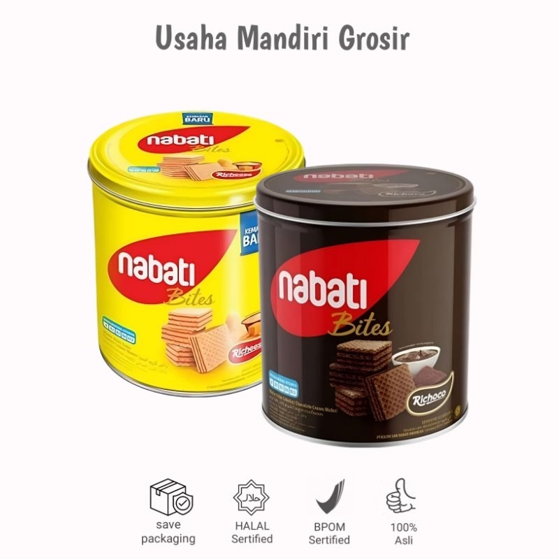 

Nabati Coklat Wafer Kaleng 240 g