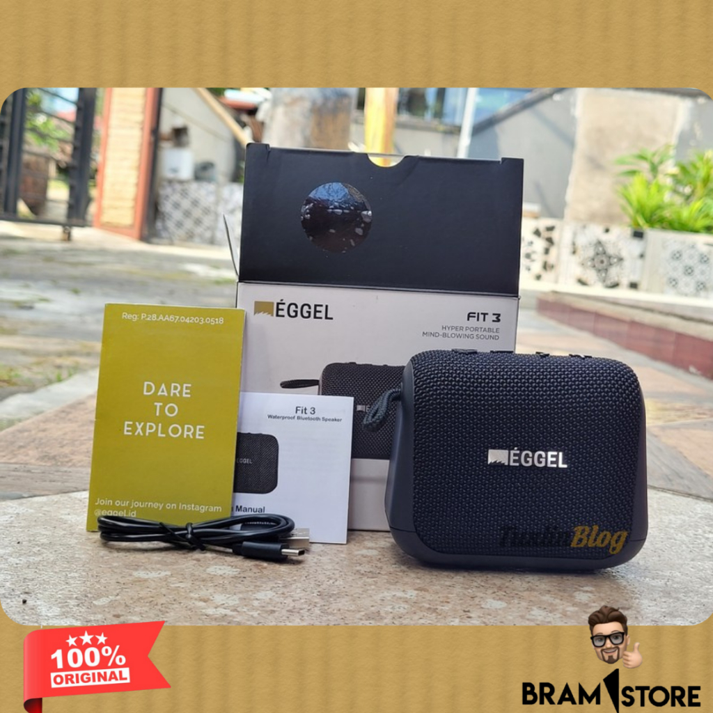 Eggel Fit 3 Waterproof Portable Bluetooth Speaker