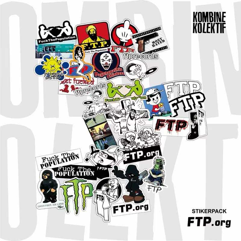 

Stikerpack FTP FCK THE POPULATION