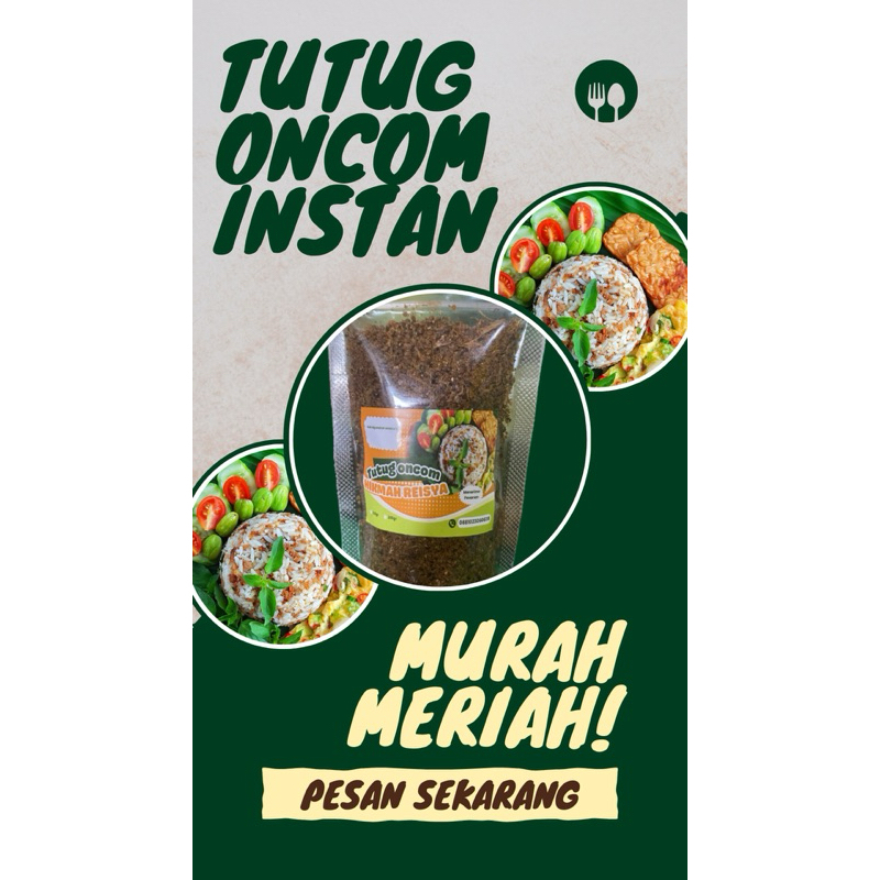 

Tutug oncom instan khas sunda