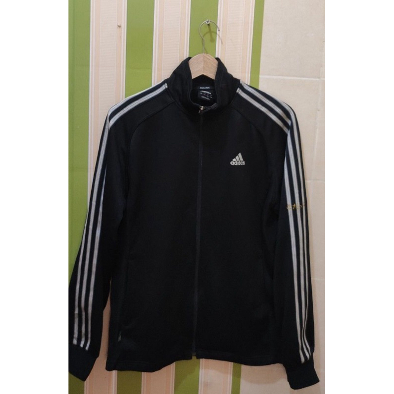 jaket tracktop adidas ori clima365 black