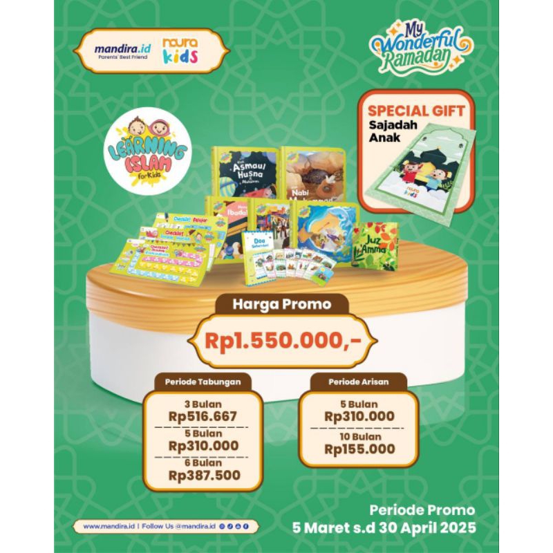 Promo Ramadhan | Diskon Ramadan | Learning Islam For Kids | Buku Islam Anak | Buku Anak Usia 3 4 5 6