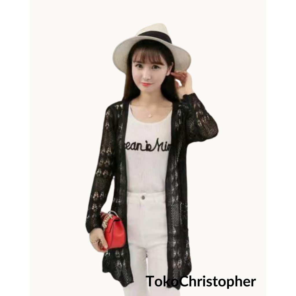 Cardigan Rajut Wanita, Cardigan Rajut Import