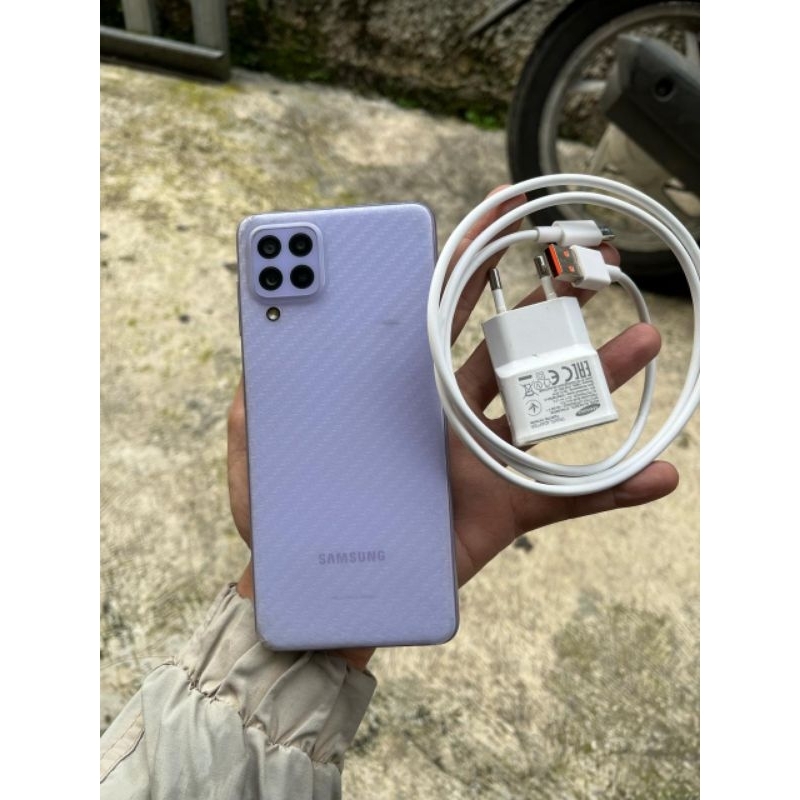 HANDPHONE SECOND MURAH SAMSUNG GALAXY A22 6/128