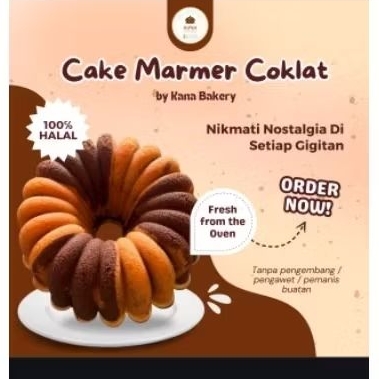 

Cake Marmer Rasa Coklat by Kana Bakery